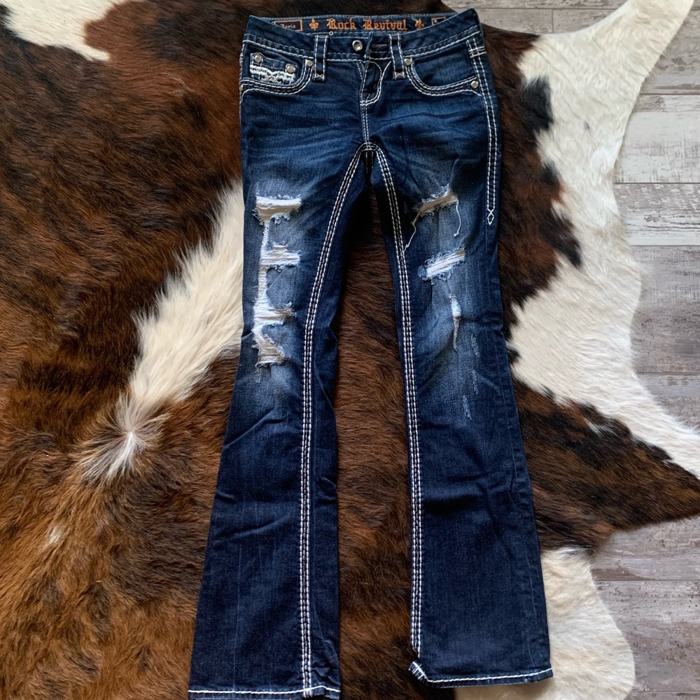 Rock revival Jovie bootcut jean size 24